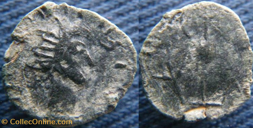 Tétricus II antoninien imitation monnaies antiquite av jc ap romaines republicaines imperiales tetricus ii antoninien imitation
