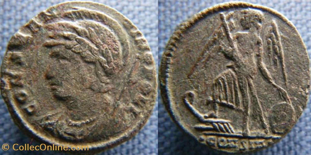 Constantinople Ae3 monnaies antiques romaines republicaines imperiales constantinople ae3