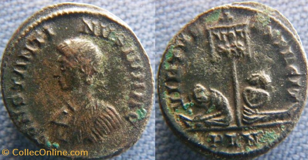 Constantin II Ae3 monnaies antiques romaines imperiales et republicaines constantin ii ae3