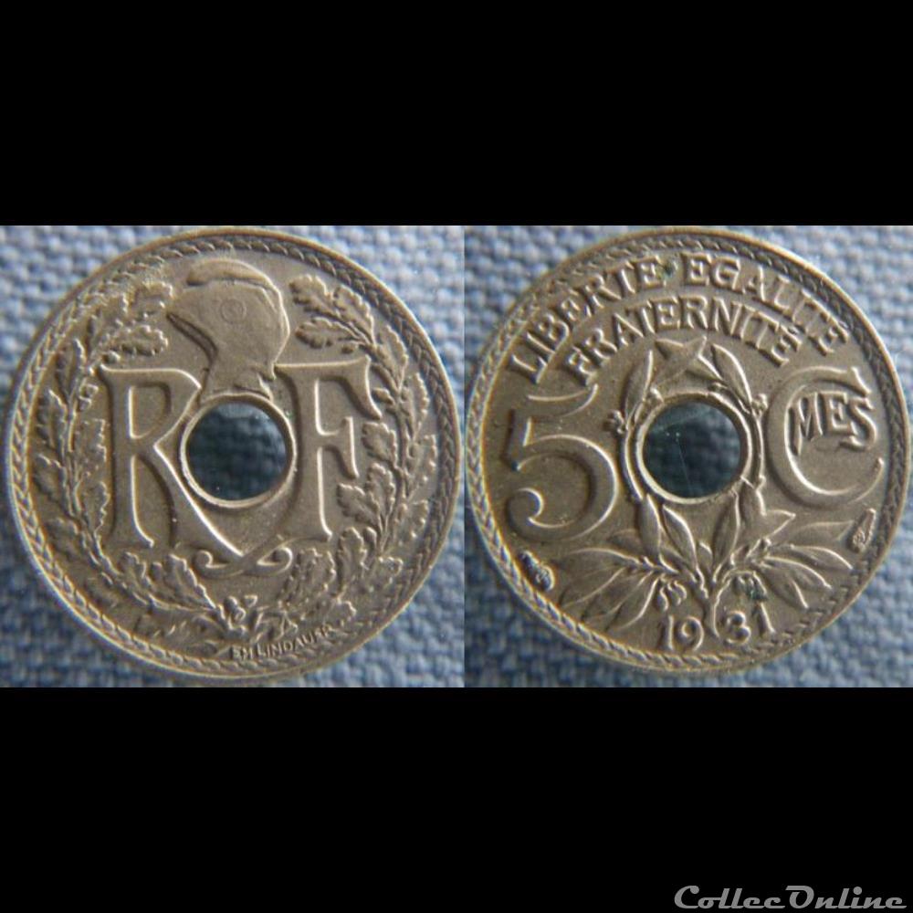 5 Centimes 1931 monnaie france moderne 5 centimes 1931