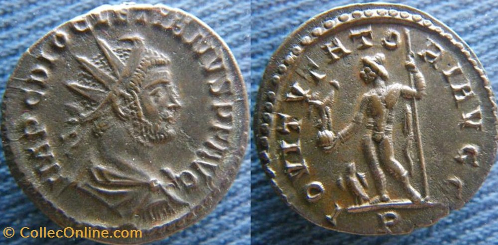 monnaies antiquite av jc ap romaines republicaines imperiales diocletien aurelianus