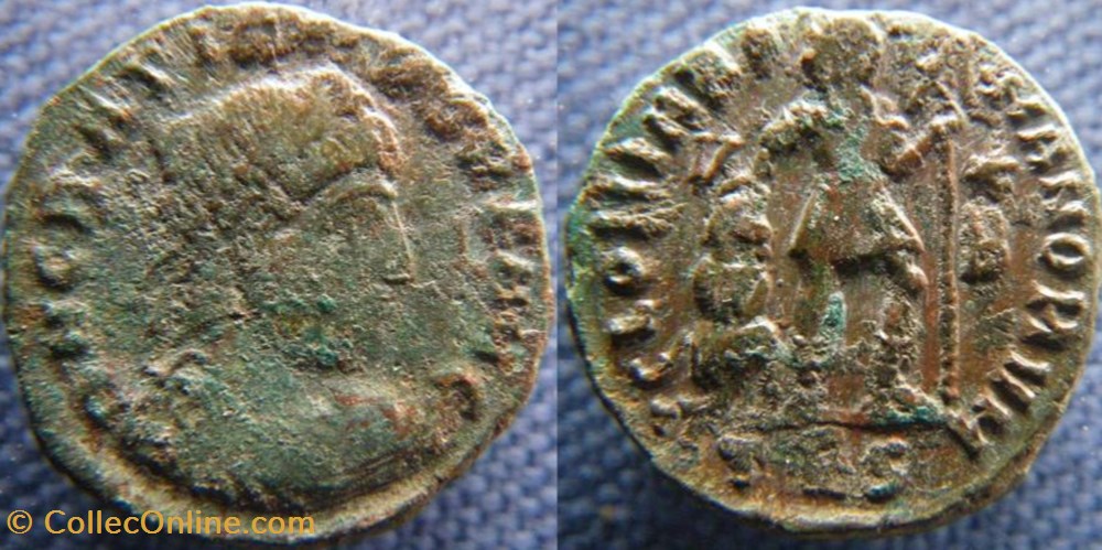 monnaies antiquite av jc ap romaines republicaines imperiales gratien ae3