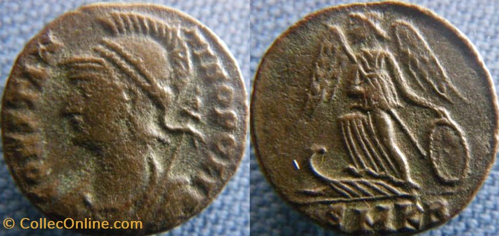 Constantinople Ae3 monnaies antiques romaines republicaines imperiales constantinople ae3