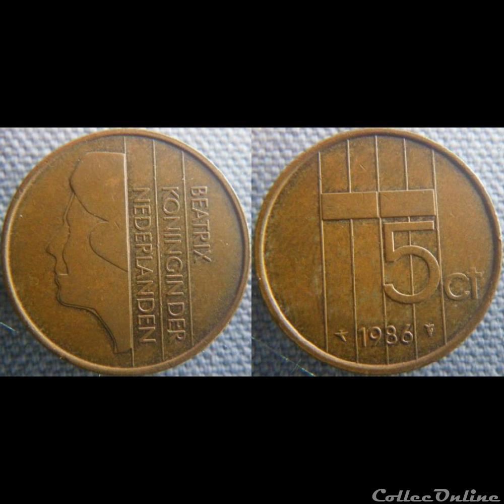 5 Cents 1986 monnaie monde pay ba 5 cents 1986