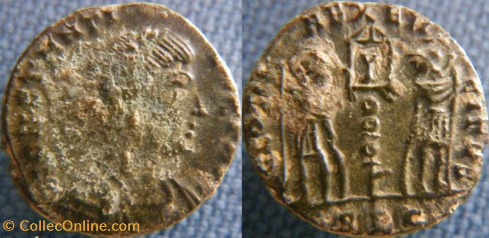 Constance II Ae3/4 monnaies antiques romaines imperiales et republicaines constance ii ae3 4