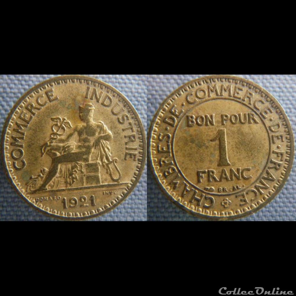 1 Franc 1921 monnaie france moderne 1 franc 1921