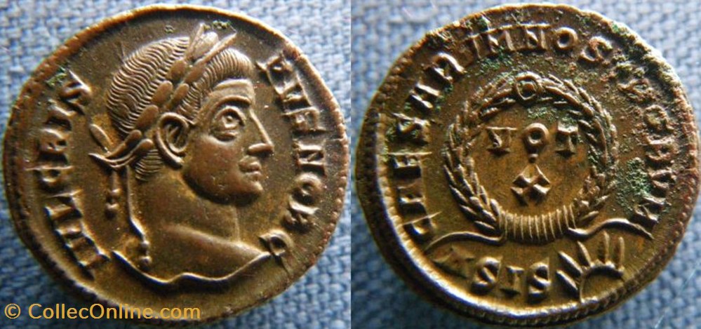 Crispus Ae3 monnaies antiques romaines imperiales et republicaines crispus ae3