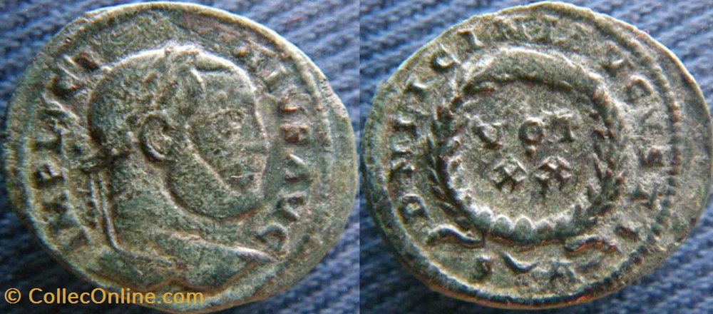 Licinius I Ae3 monnaies antiquite av jc ap romaines republicaines imperiales licinius i ae3