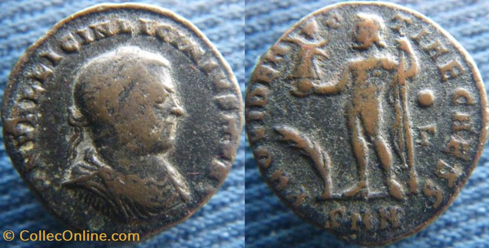 Licinius II Ae3 monnaies antiquite av jc ap romaines republicaines imperiales licinius ii ae3