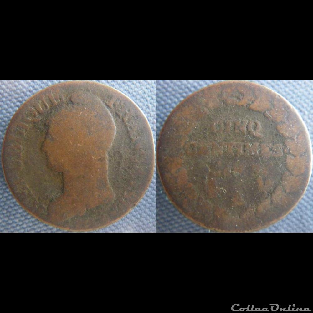 5 Centimes An 7 A monnaie france moderne 5 centimes an 7 a