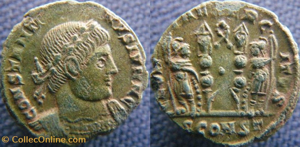 Constantin II Ae3 monnaies antiques romaines imperiales et republicaines constantin ii ae3