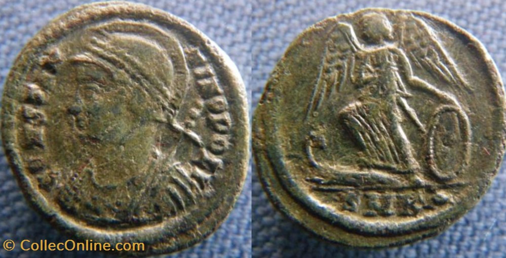 Constantinople Ae3 monnaies antiques romaines republicaines imperiales constantinople ae3