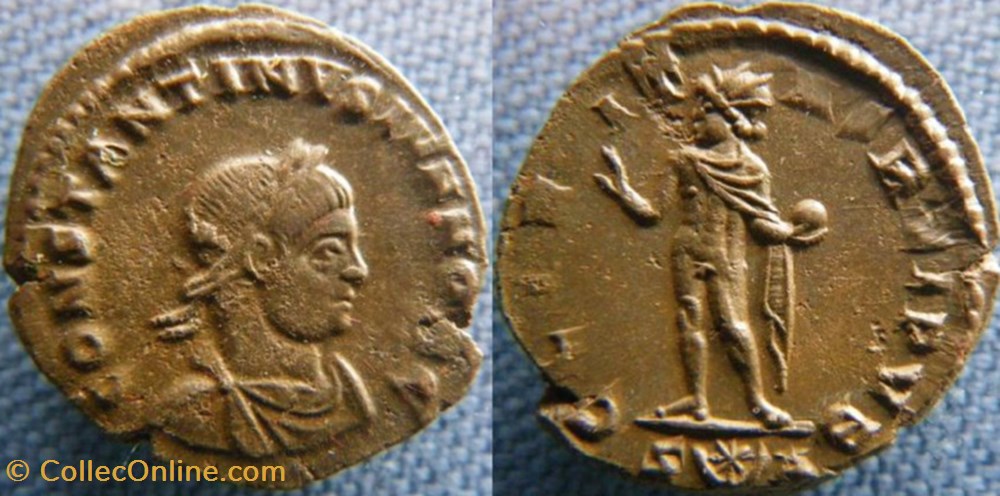 Constantin II Ae3 monnaies antiques romaines imperiales et republicaines constantin ii ae3