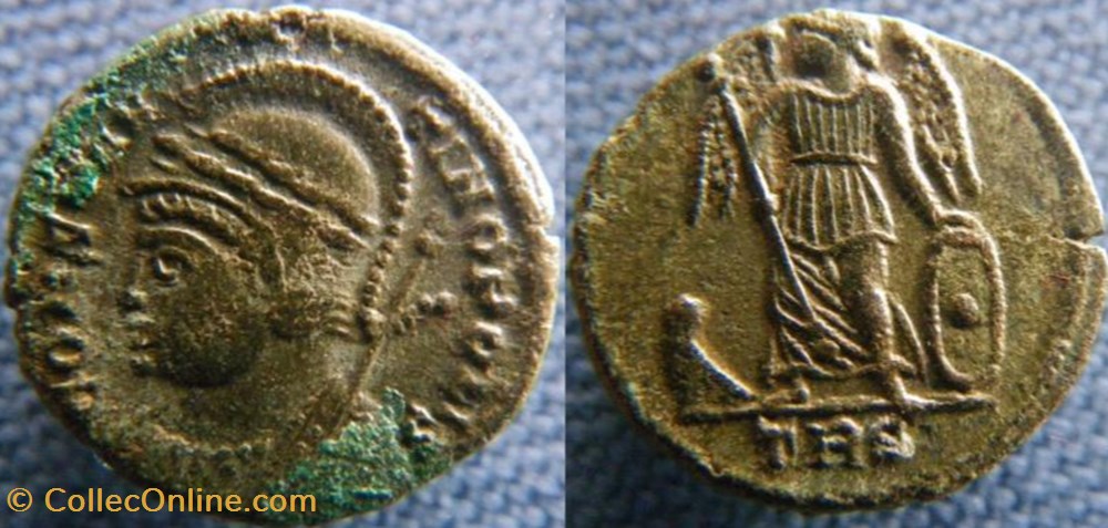 Constantinople Ae3 monnaies antiques romaines republicaines imperiales constantinople ae3