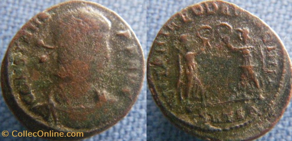 Constans Ae3/4 monnaies antiques romaines imperiales et republicaines constans ae3 4