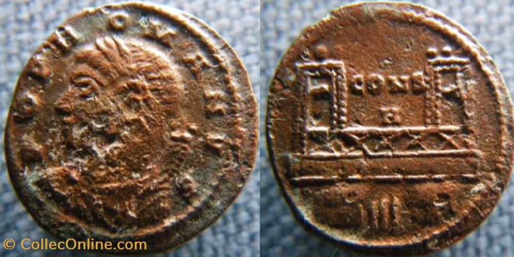 Génie du peuple romain ae4 monnaies antiques romaines imperiales et republicaines genie du peuple romain ae4