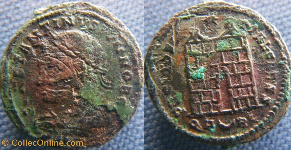 monnaies antiques romaines imperiales et republicaines constantin ii ae3
