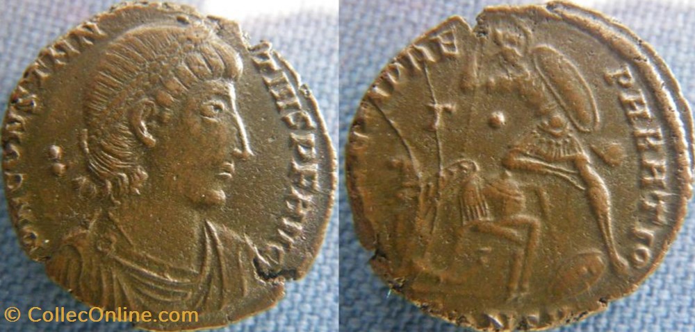 monnaies antiques romaines imperiales et republicaines constance ii ae2