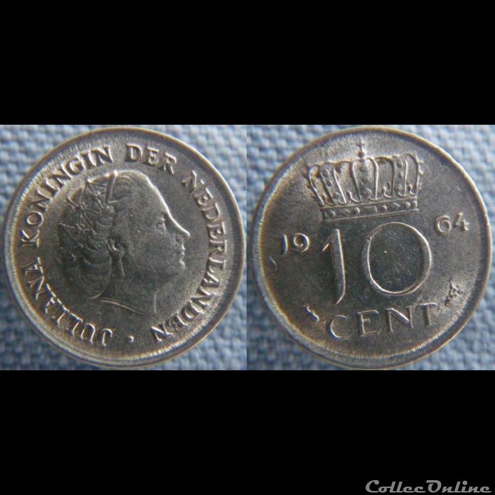 10 Cents 1964 monnaie monde pay ba 10 cents 1964