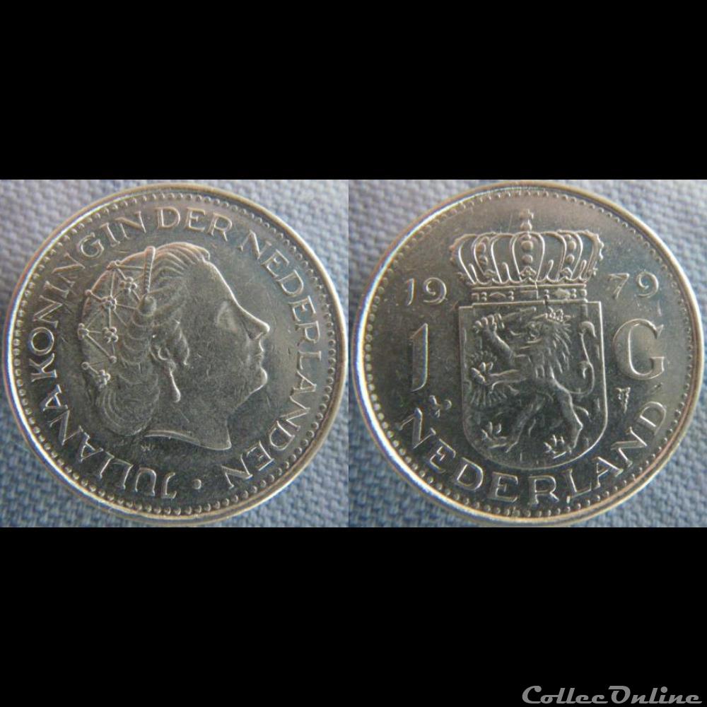 1 Gulden 1979 monnaie monde pay ba 1 gulden 1979