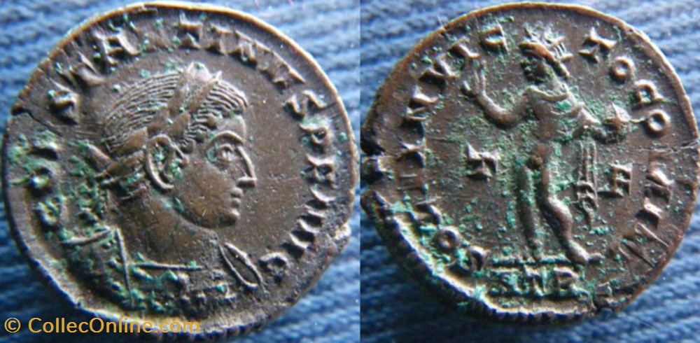 Constantin I Ae3 monnaies antiques av jc ap romaines republicaines imperiales constantin i ae3