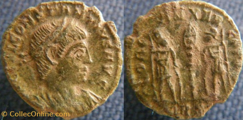 monnaies antiques romaines imperiales et republicaines constance ii ae3 4
