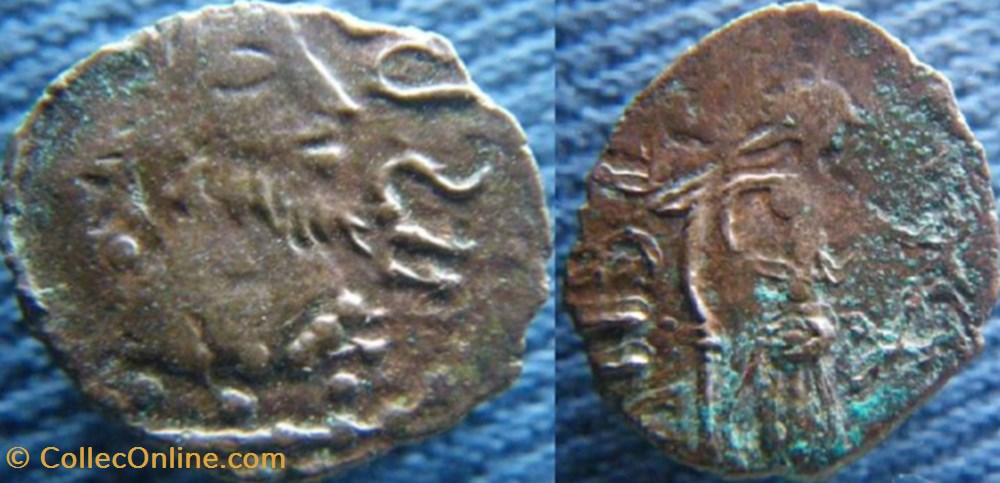 monnaies antiquite av jc ap romaines republicaines imperiales tetricus i antoninien imitation