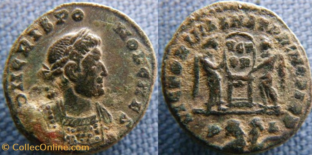 monnaies antiques romaines imperiales et republicaines crispus ae3