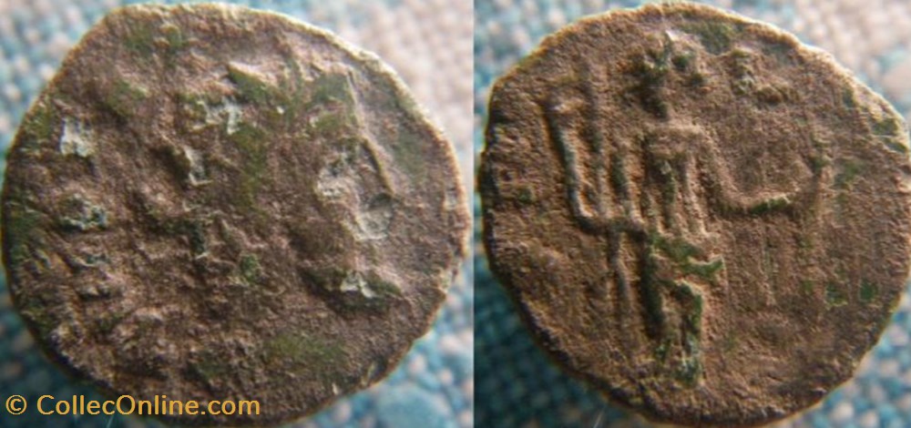 monnaies antiquite av jc ap romaines republicaines imperiales tetricus i antoninien imitation