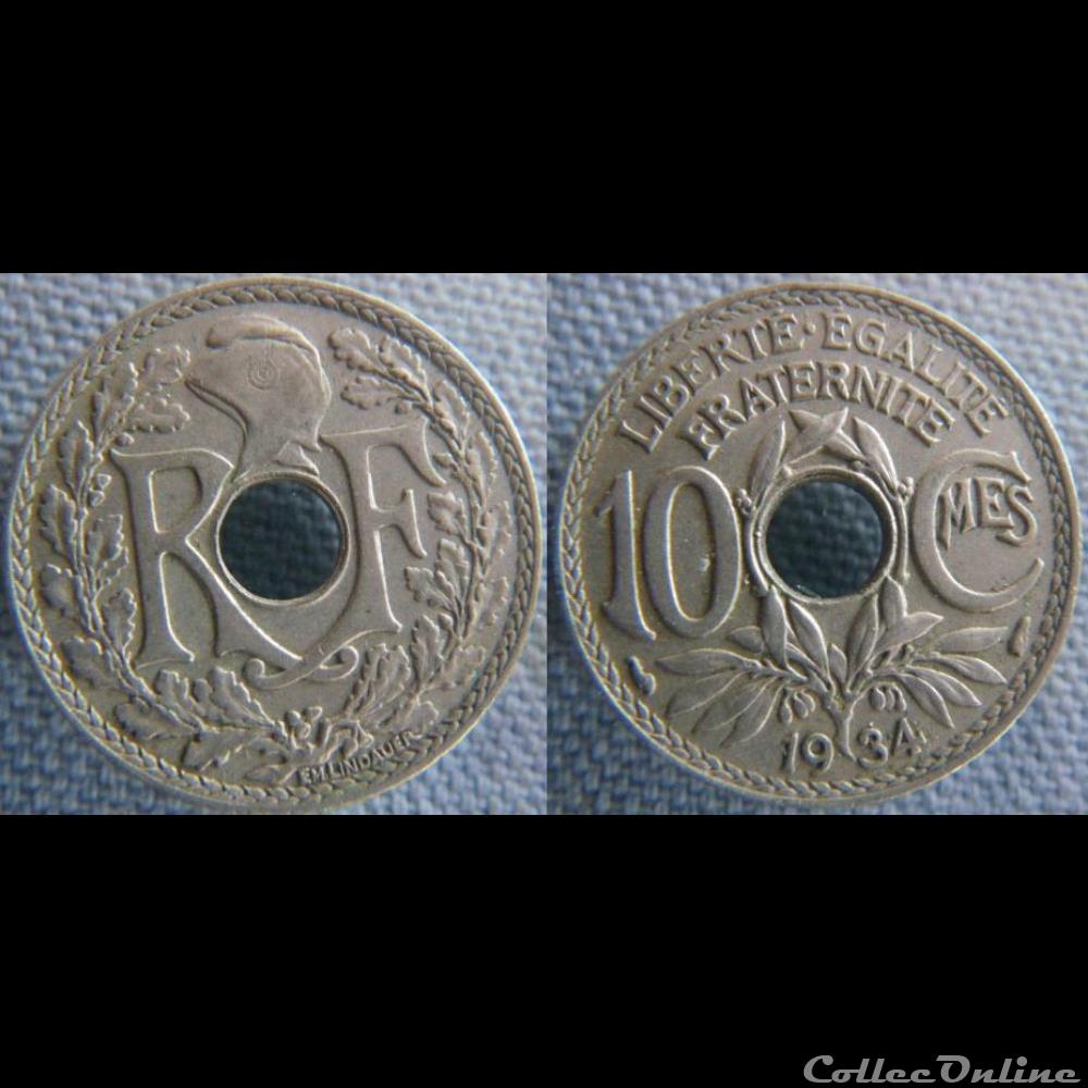 10 Centimes 1934 monnaie france moderne 10 centimes 1934