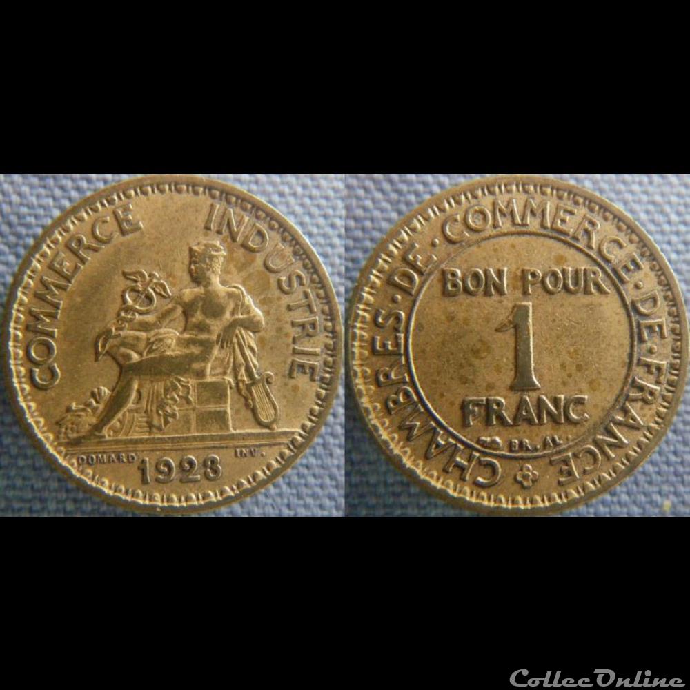 monnaie france moderne 1 franc 1923