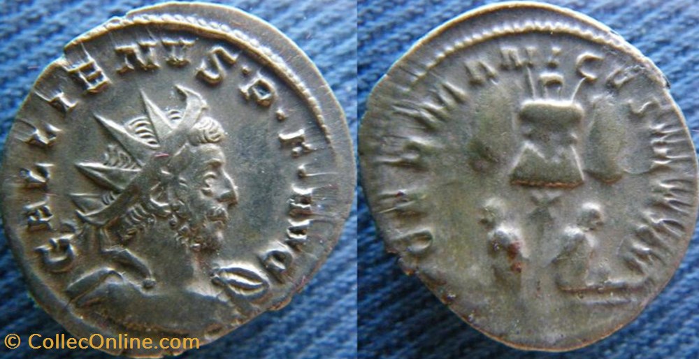 monnaies antiquite av jc ap romaines republicaines imperiales gallien antoninien