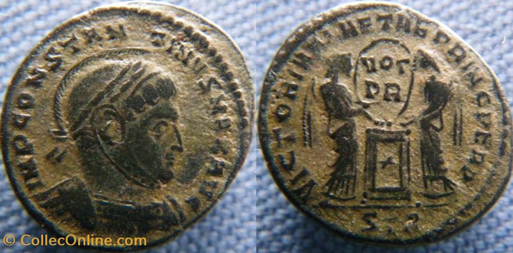 Constantin I Ae3 monnaies antiques romaines republicaines imperiales constantin i ae3