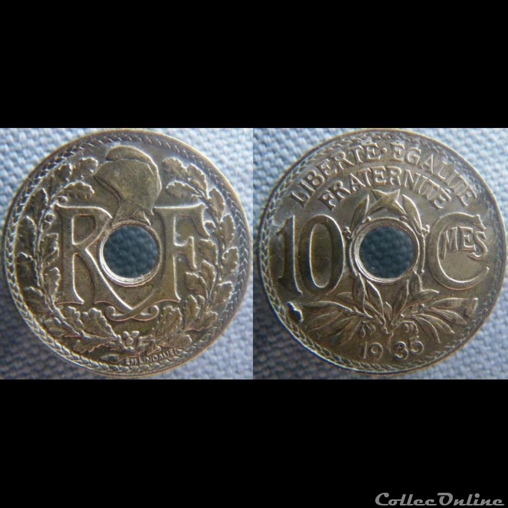 10 Centimes 1935 monnaie france moderne 10 centimes 1935