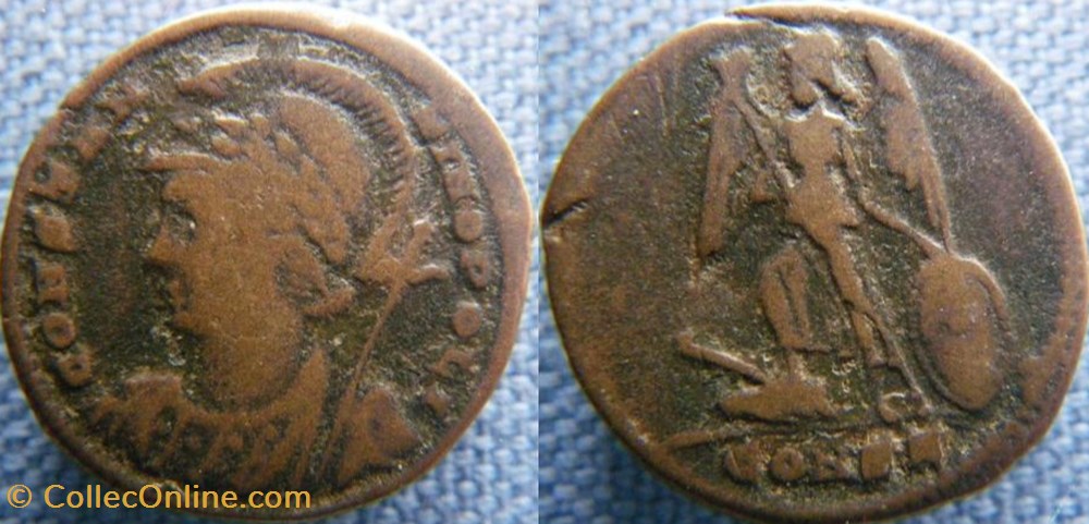 monnaies antiques romaines republicaines imperiales constantinople ae3