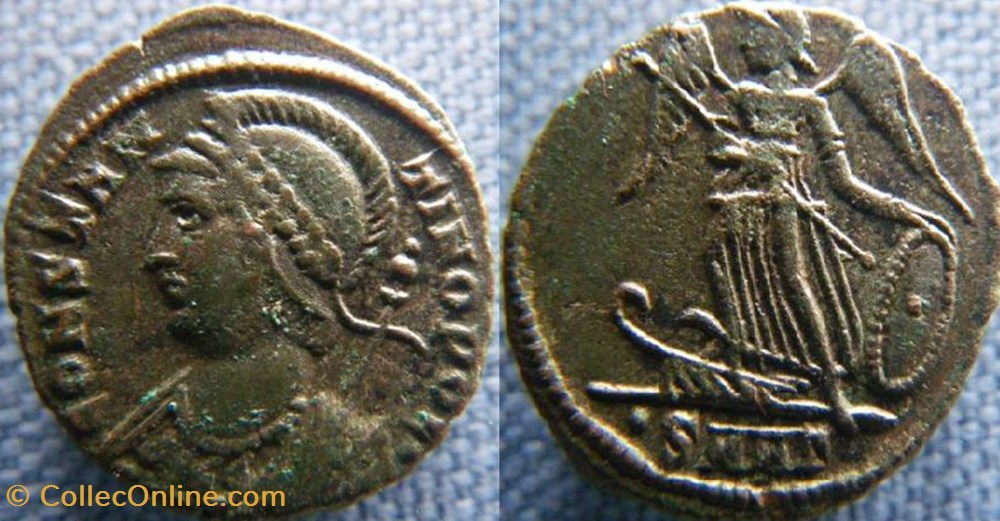 Constantinople Ae3 monnaies antiques romaines republicaines imperiales constantinople ae3