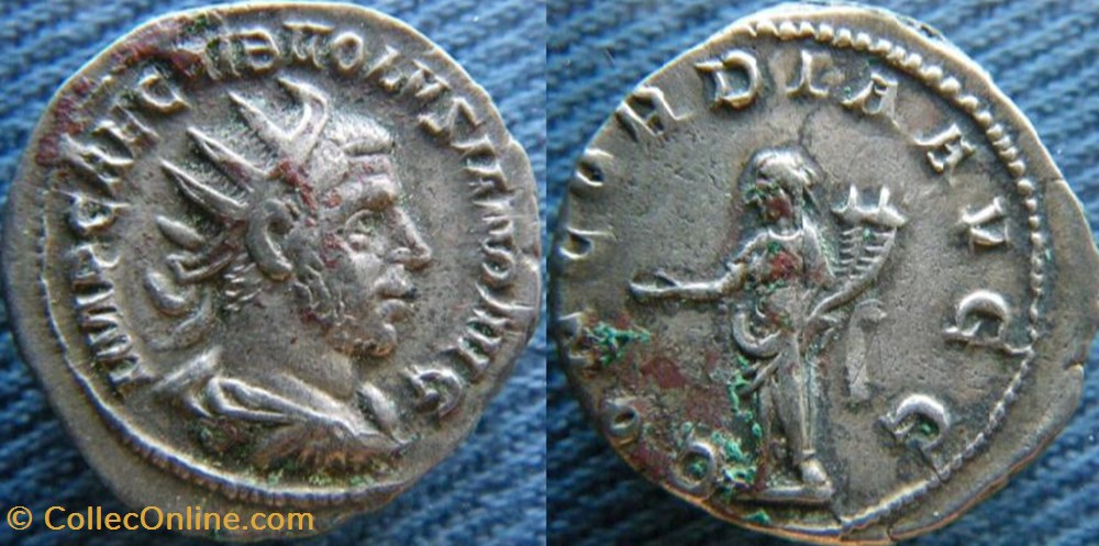 monnaies antiquite av jc ap romaines republicaines imperiales volusien antoninien