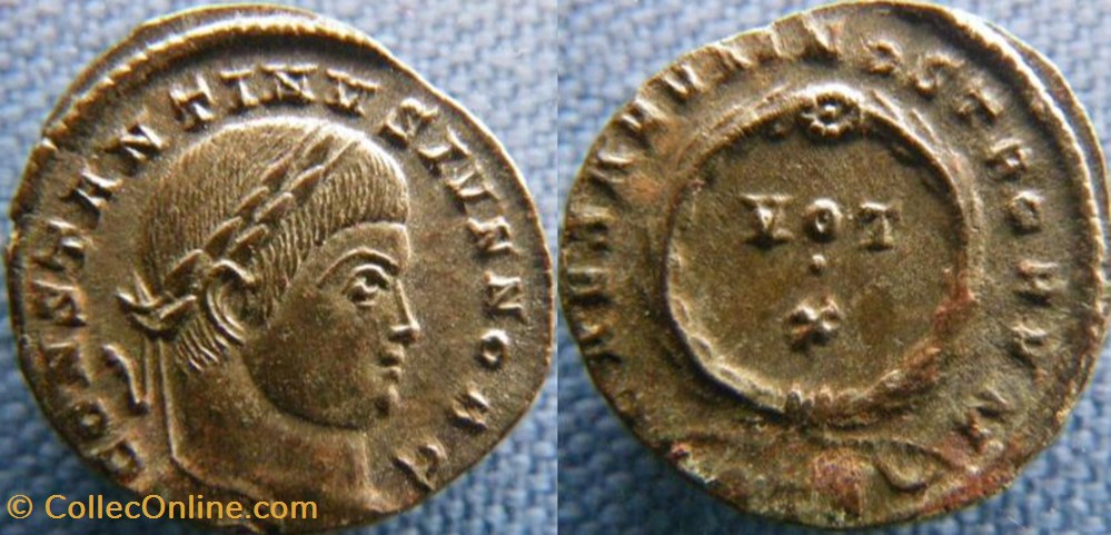 Constantin II Ae3 monnaies antiques romaines imperiales et republicaines constantin ii ae3