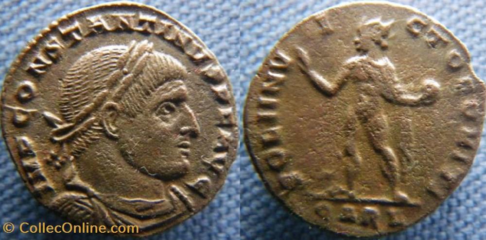 Constantin I Ae3 monnaies antiques av jc ap romaines republicaines imperiales constantin i ae3