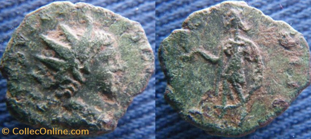 Tétricus II antoninien imitation monnaies antiquite av jc ap romaines republicaines imperiales tetricus ii antoninien imitation