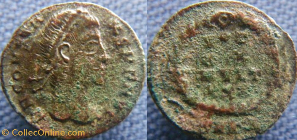 Constans Ae3/4 monnaies antiques romaines imperiales et republicaines constans ae3 4