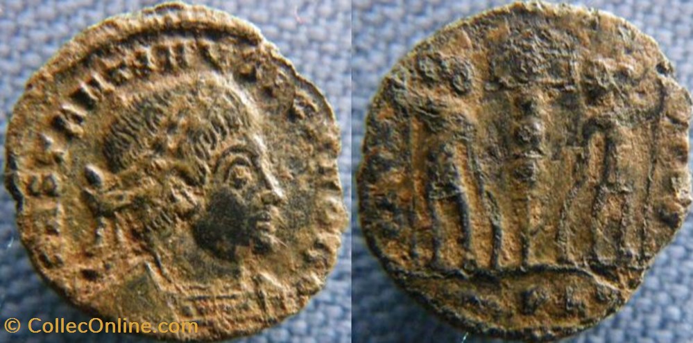 Constantin II Ae3/4 monnaies antiques romaines imperiales et republicaines constantin ii ae3 4