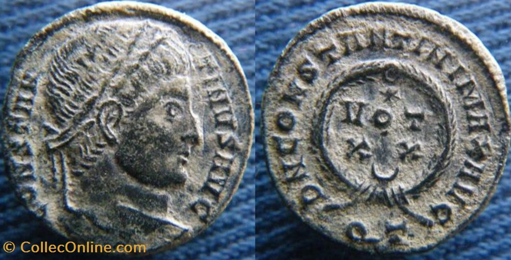 monnaies antiquite av jc ap romaines republicaines imperiales constantin i ae3