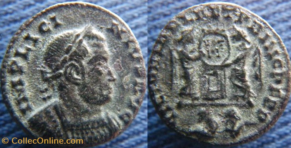 Licinius I Ae3 monnaies antiquite av jc ap romaines republicaines imperiales licinius i ae3
