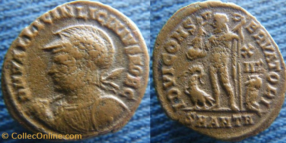 Licinius II Ae3 monnaies antiquite av jc ap romaines republicaines imperiales licinius ii ae3
