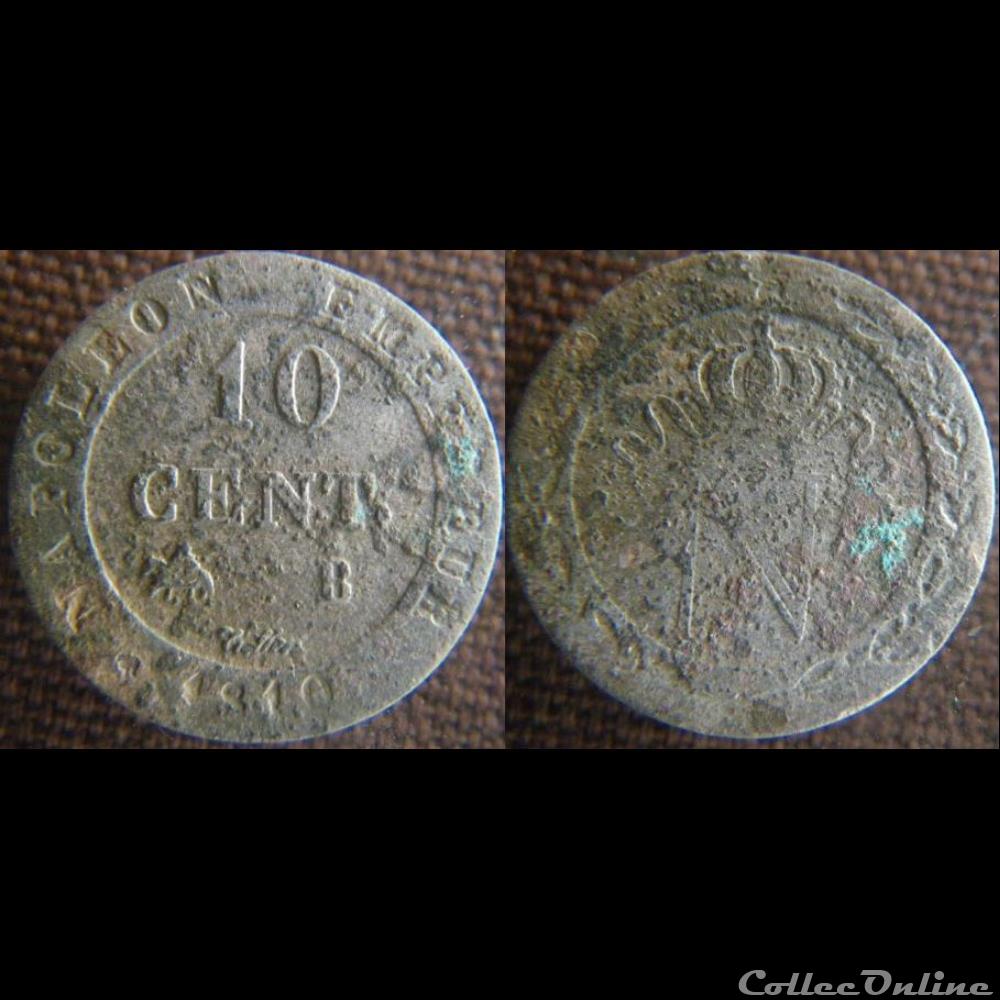 10 Centimes 1810 B - Coins - World - France - Premier Empire - Face ...