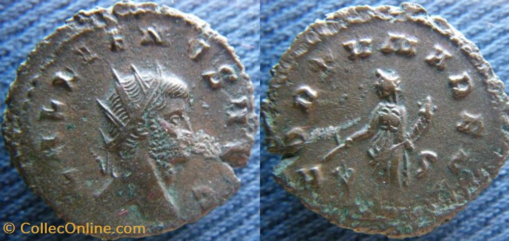 monnaies antiquite av jc ap romaines republicaines imperiales gallien antoninien