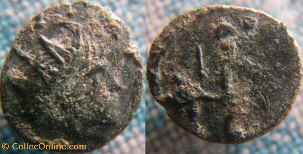 monnaies antiquite av jc ap romaines republicaines imperiales tetricus i antoninien imitation
