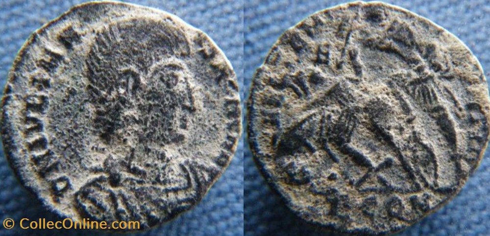 Julien II Ae3 monnaies antiquite av jc ap romaines republicaines imperiales julien ii ae3