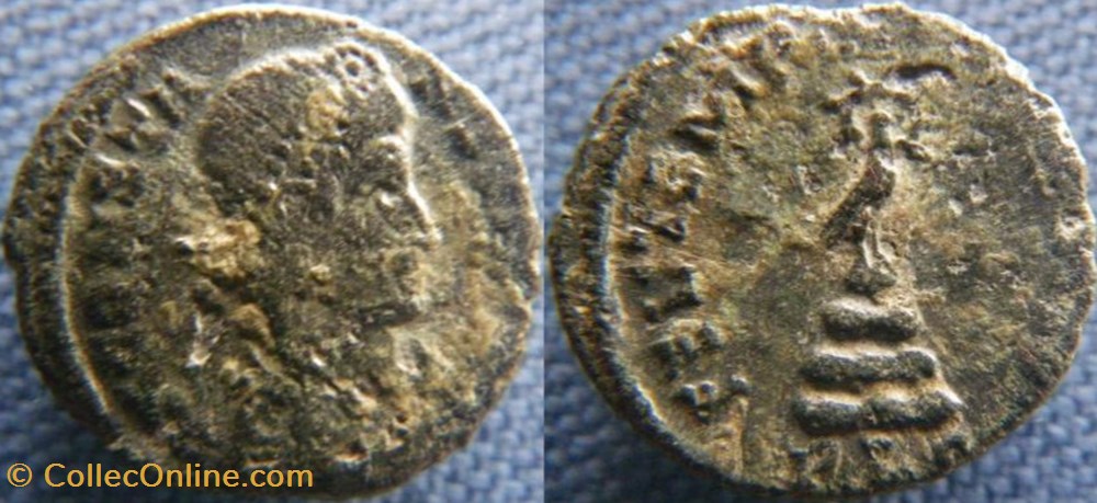 Constans Ae3 monnaies antiques romaines imperiales et republicaines constans ae3